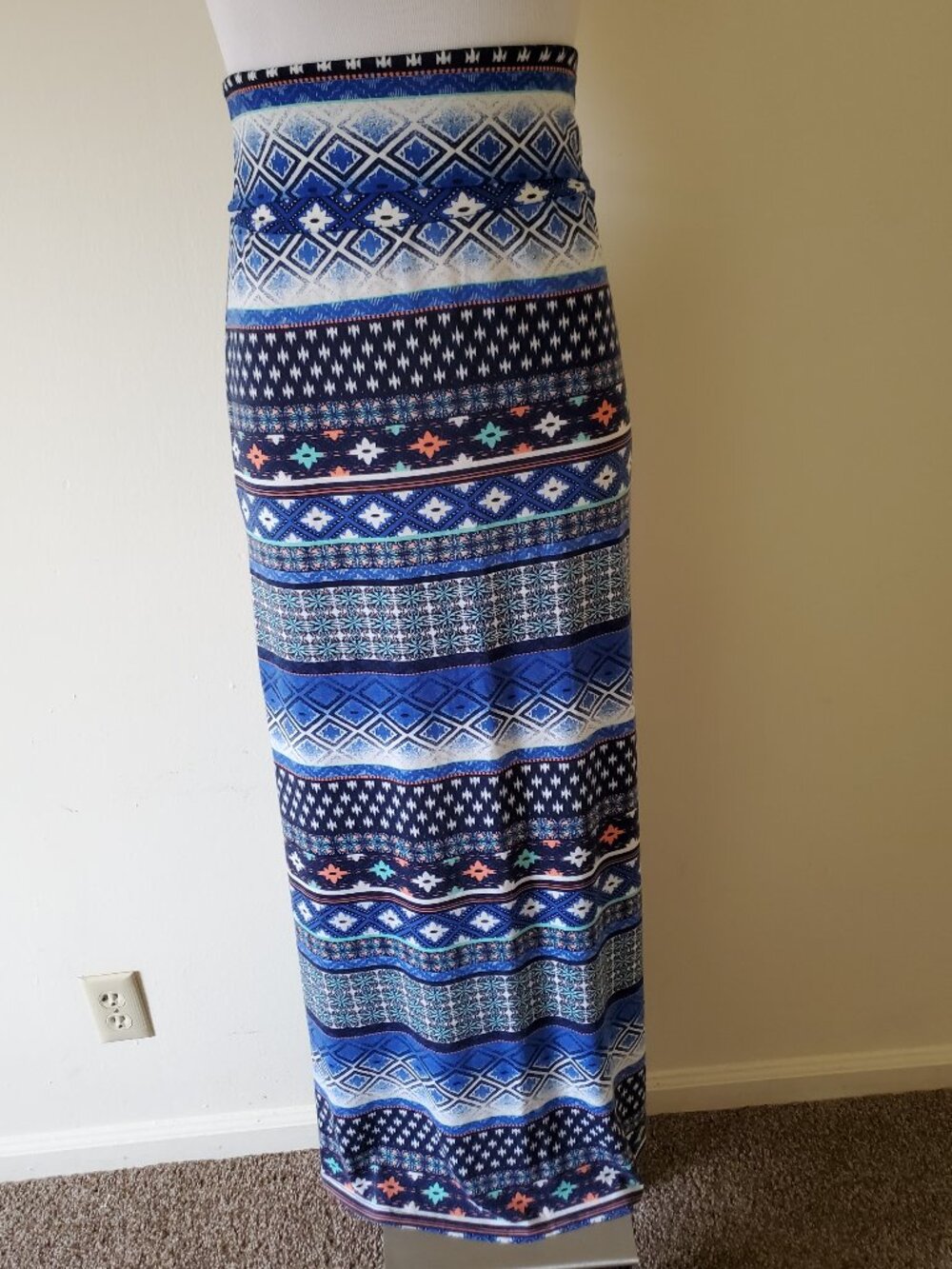 Joe B Joe Benbasset Floral Maxi Skirt